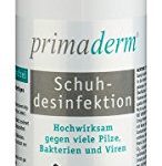 PrimaDerm Schuhdesinfektion im Spray, Desinfektionmittel gegen Pilze, Bakterien und Viren in Schuhen, Schuhdeo, 250ml  